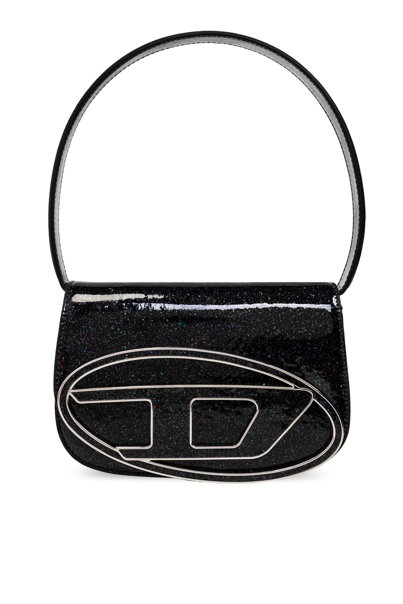 【DIESEL】 1DR XS / PRINTED GLITTER PPL Diesel Glitter Shoulder Bag '1DR' | little black Louis